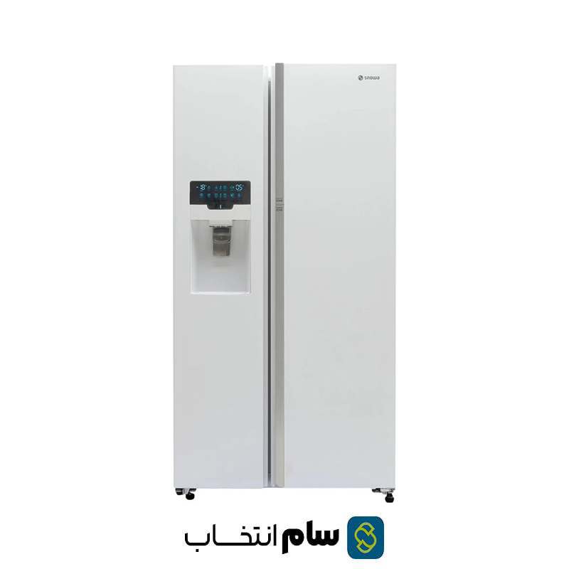 یخچال و فریزر ساید بای ساید 32 فوت اسنوا مدل S2Di-M210-W