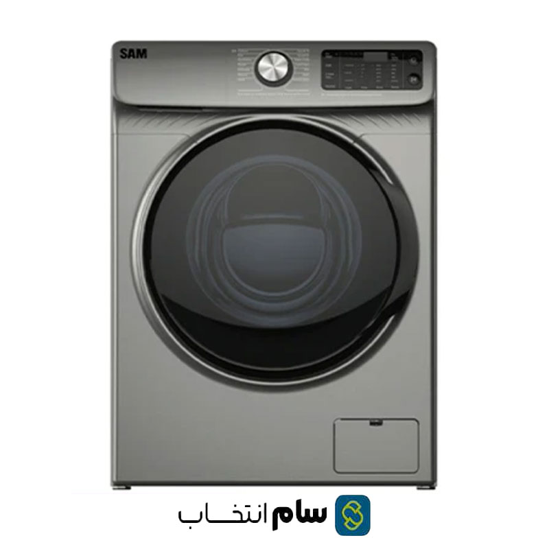 ماشین لباسشویی 9 کیلوگرم سام مدل DD-P1480W