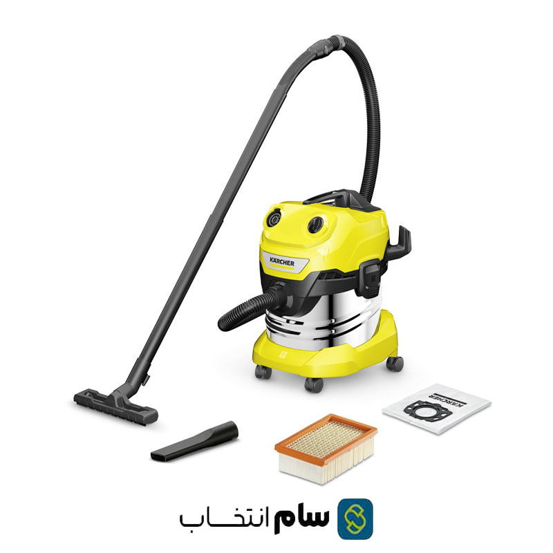 جاروبرقی آب و خاک کارچر مدل WD 4 S V-20/5/22