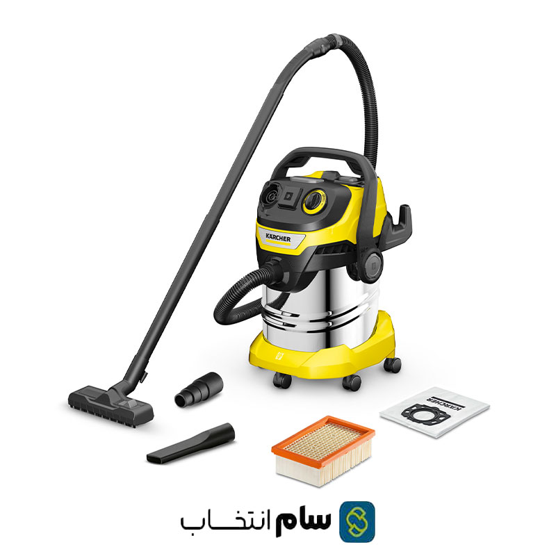جاروبرقی آب و خاک کارچر مدل WD 5 PS V-25/5/22