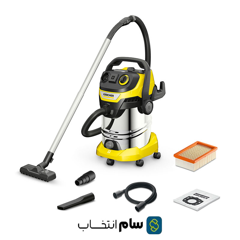 جاروبرقی آب و خاک کارچر مدل WD 6 PS V-30/8/35/T