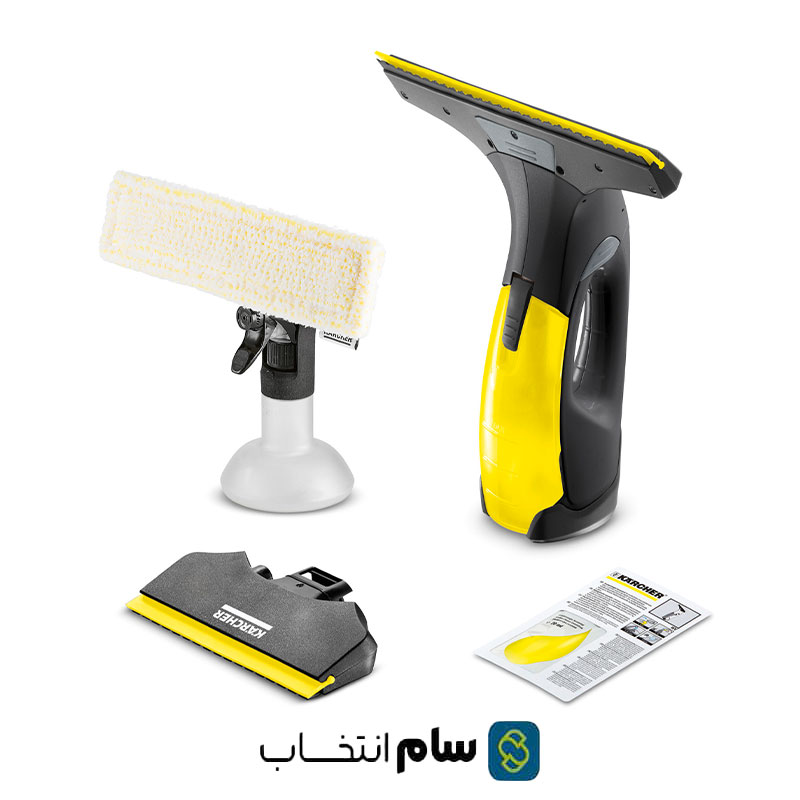 شیشه شوی شارژی کارچر مدل WV2 Black Edition