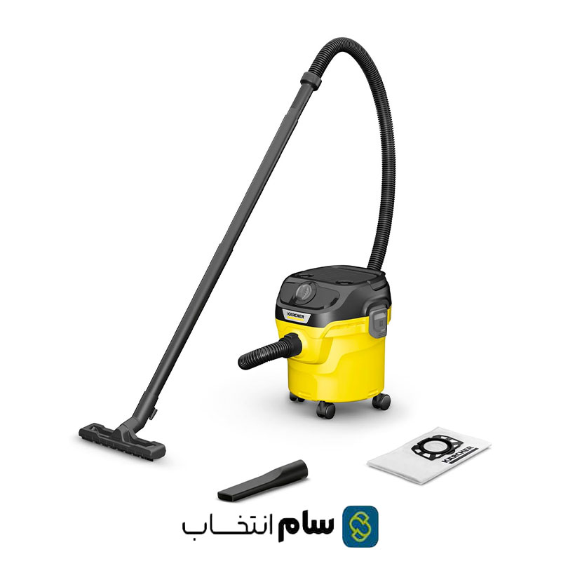 جاروبرقی آب و خاک کارچر مدل KWD 1 V-12/2/18