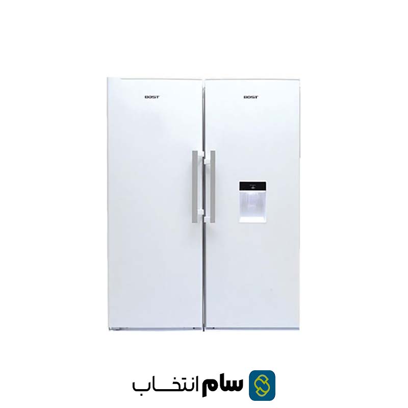 Bost-twin-Refrigerator-freezer-series-karun-model-BLR200-10-BLF200-10-BLR200-13-BLF200-13-www.samelect.ir
